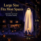 Large 5ft Halloween Ghost Swing