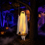 Large 5ft Halloween Ghost Swing