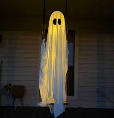 Customer Halloween display